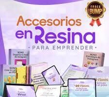 Accesorios en resina para emprender