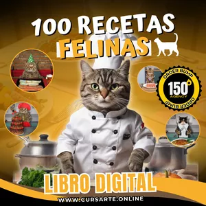100 recetas felinas saludables