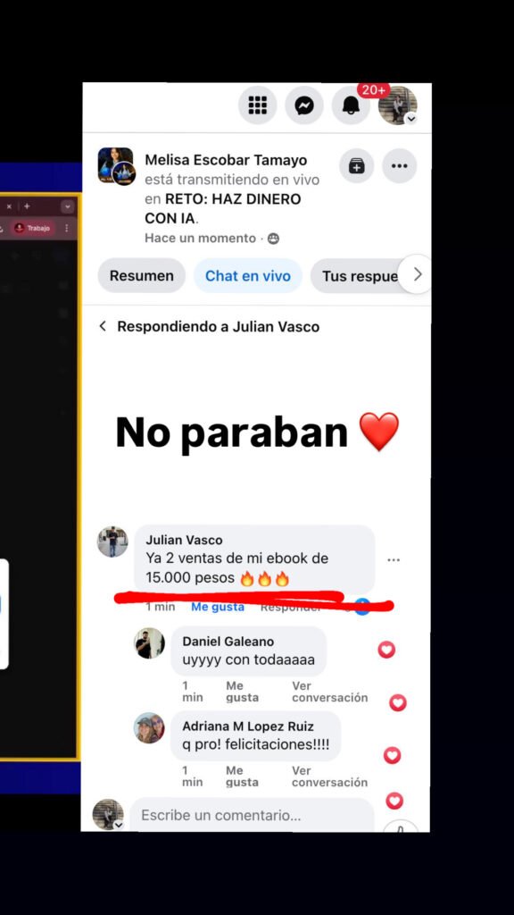 opinion desafio vende con ia melisa escobar