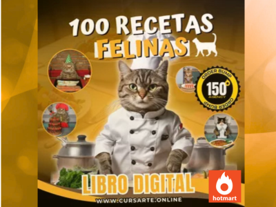 100 recetas felinas saludables