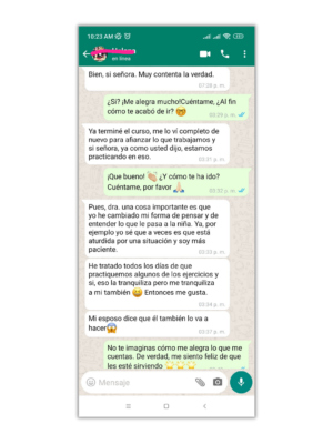 opinion REGULACION EMOCIONAL Y CONDUCTUAL NIÑOS