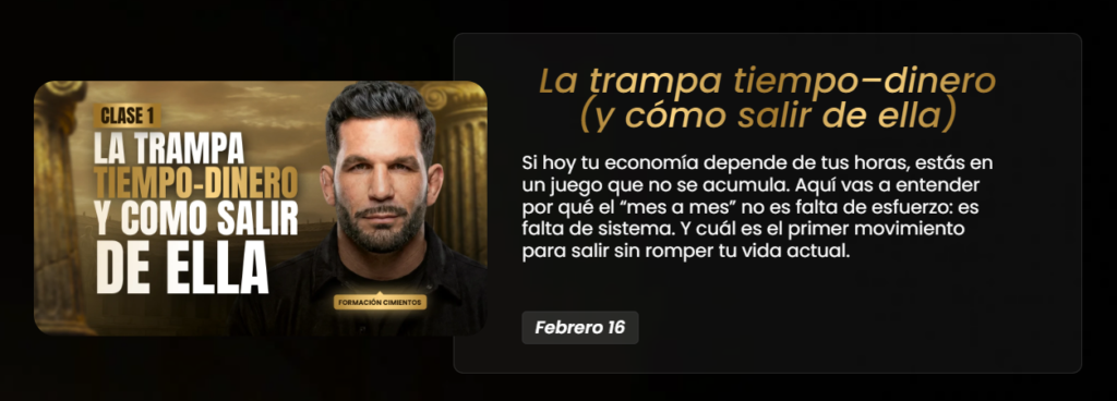 adri kastel cimientos clase gratuita